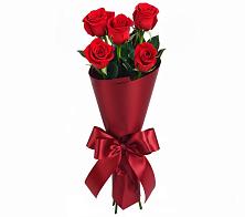 Букет 5 Красных роз Эдлесс Лав в Сычево