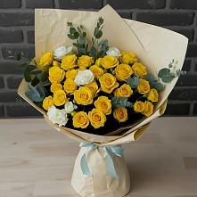 Букет цветов из:  Розы #REPLACE_PRED# Сычево