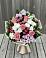 Букет цветов из: Альстромерии, Гвоздики, Розы и Хризантемы в Сычево