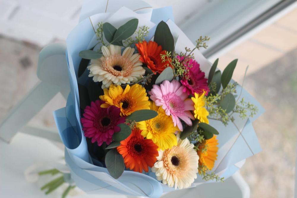 Букет цветов из: Герберы в Сычево