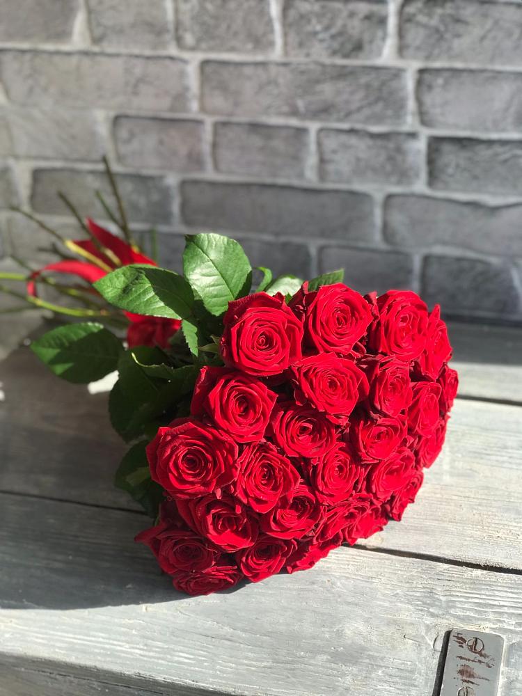 Букет Красные розы Фридом в Сычево