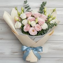 Букет цветов из:  Лизиантусы в Сычево