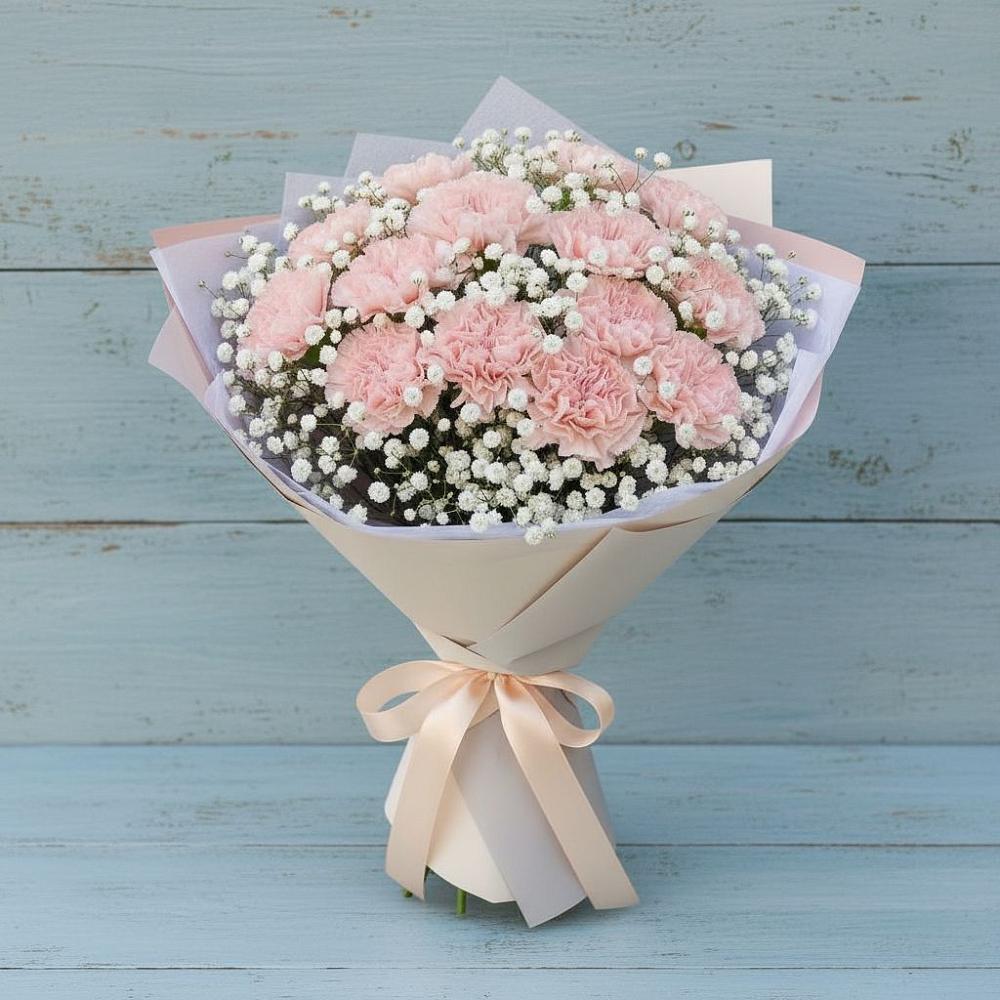 Букет цветов из: Гвоздики в Сычево