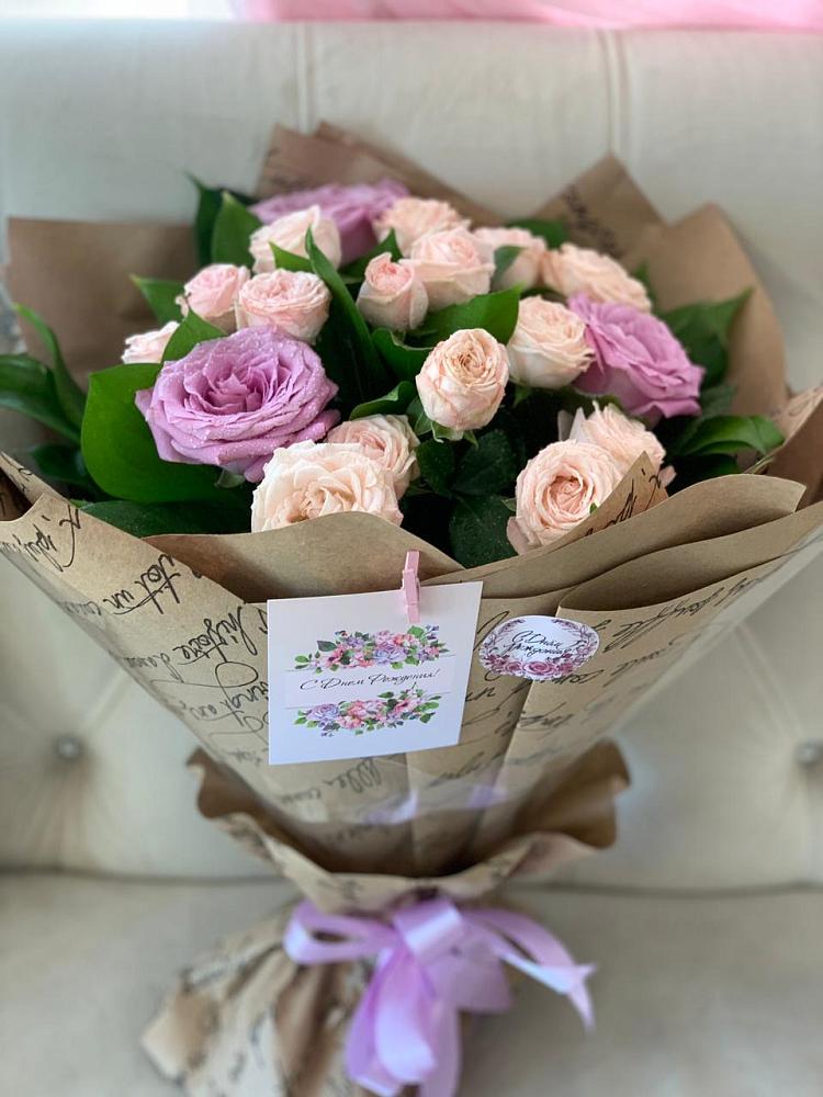 Букет цветов из: Розы в Сычево