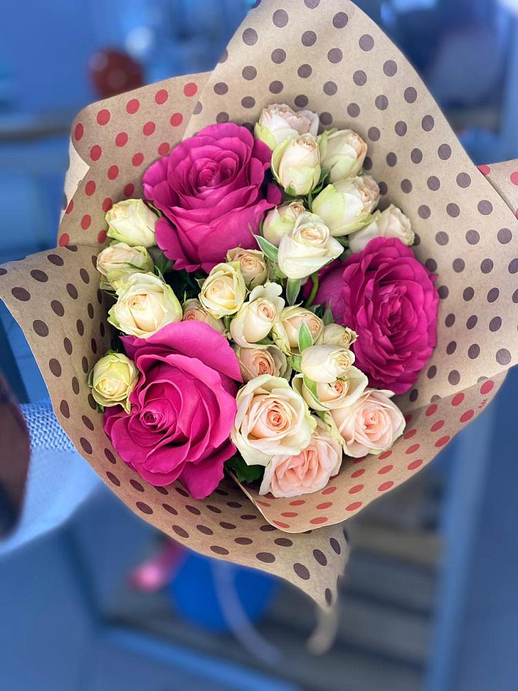 Букет цветов из: Розы в Сычево