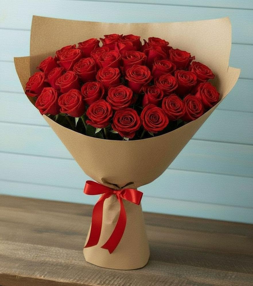 Букет Красные розы Милано в Сычево