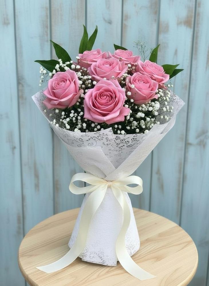 Букет цветов из: Розы в Сычево