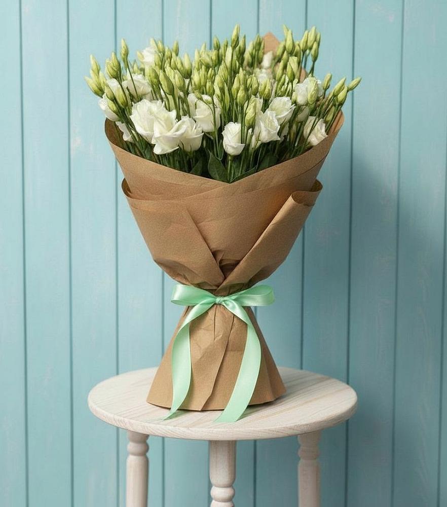 Букет цветов из: Лизиантусы в Сычево