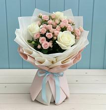 Букет цветов из:  Розы в Сычево