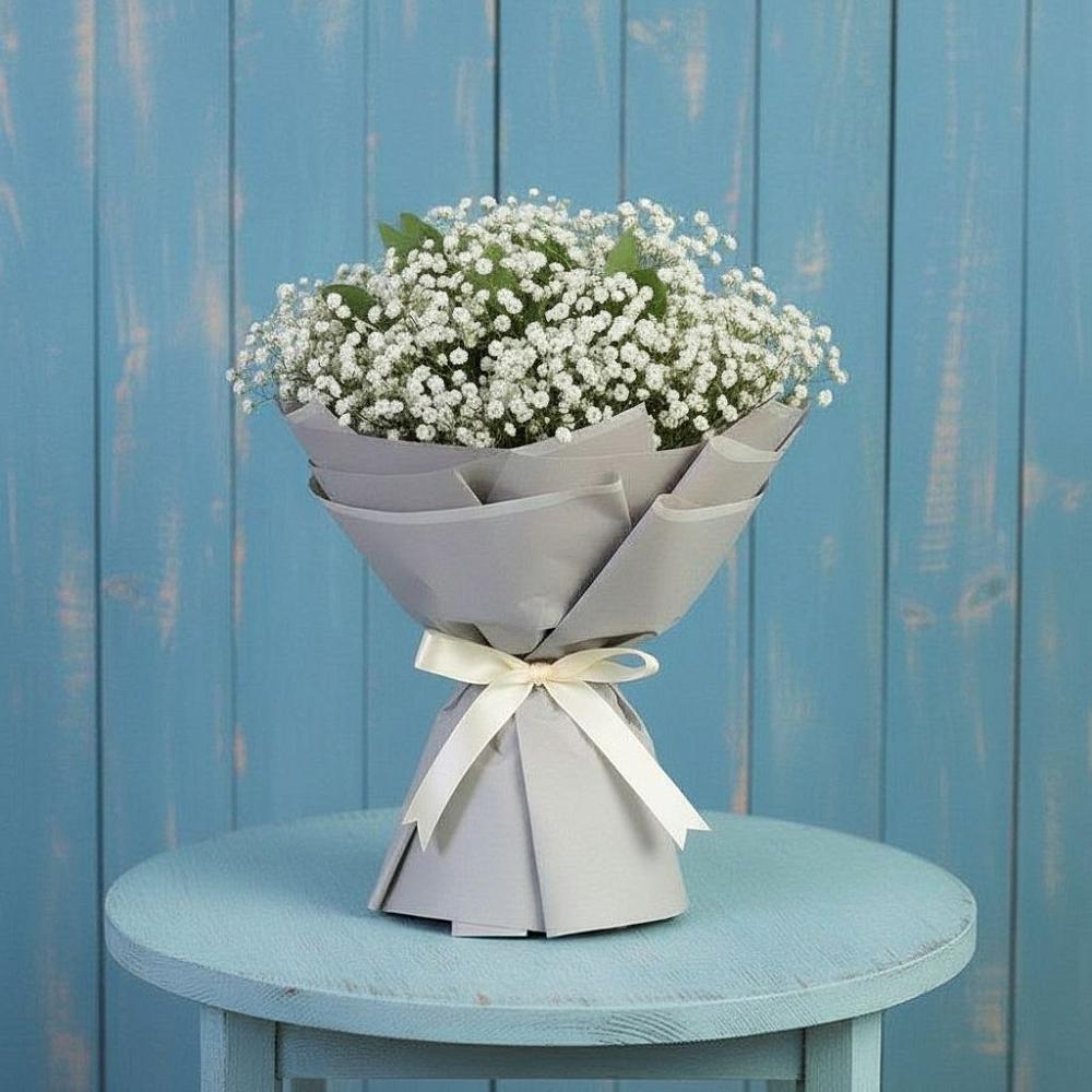 Букет цветов из: Гипсофила в Сычево