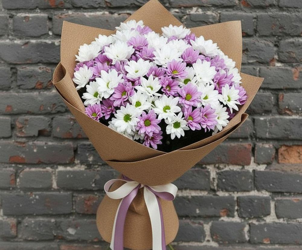 Букет цветов из: Хризантемы в Сычево