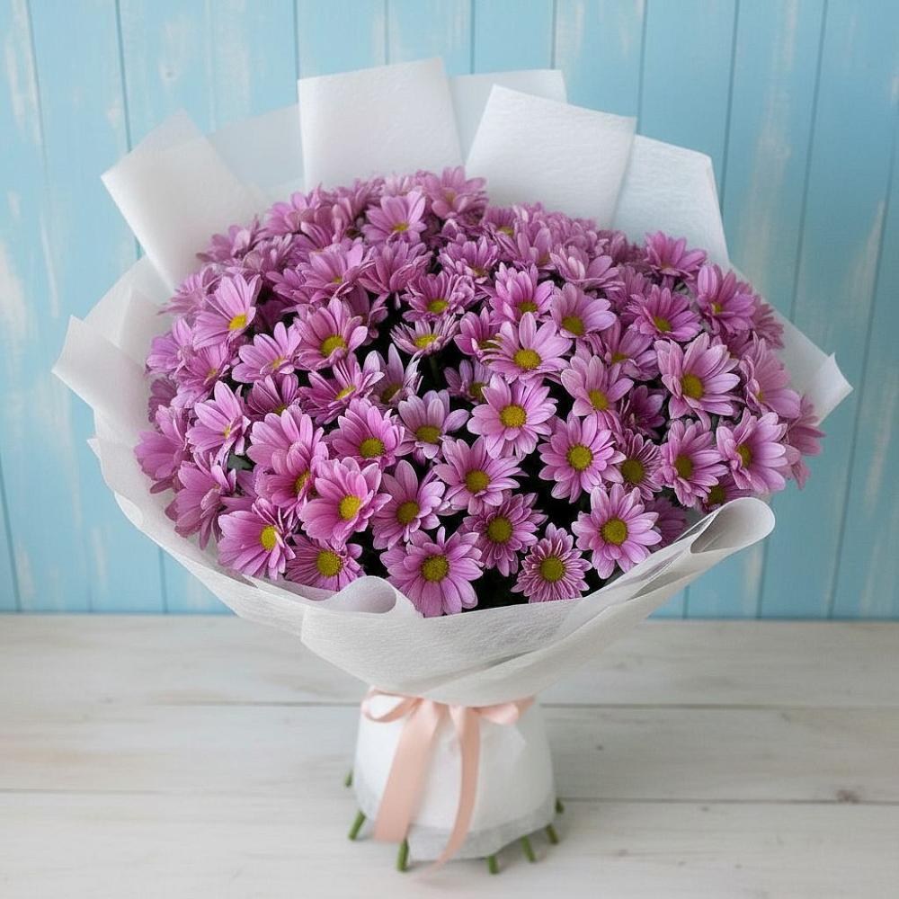Букет цветов из: Хризантемы в Сычево