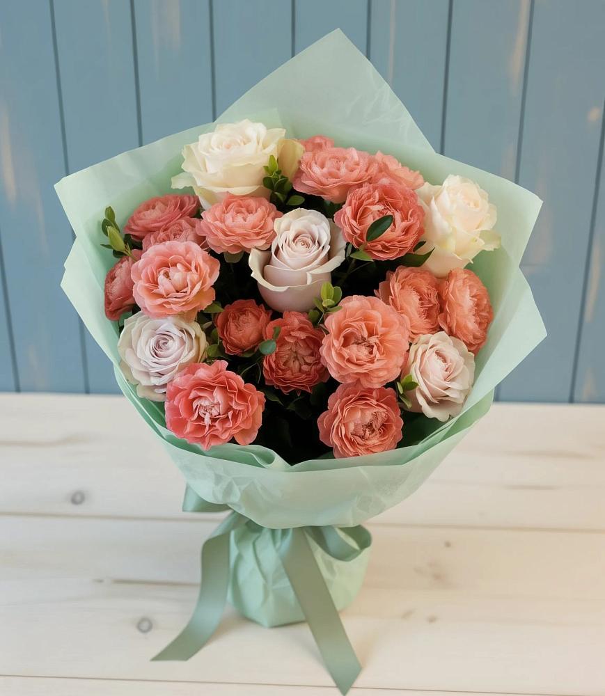 Букет цветов из: Розы в Сычево