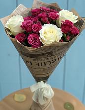 Букет цветов из:  Розы #REPLACE_PRED# Сычево