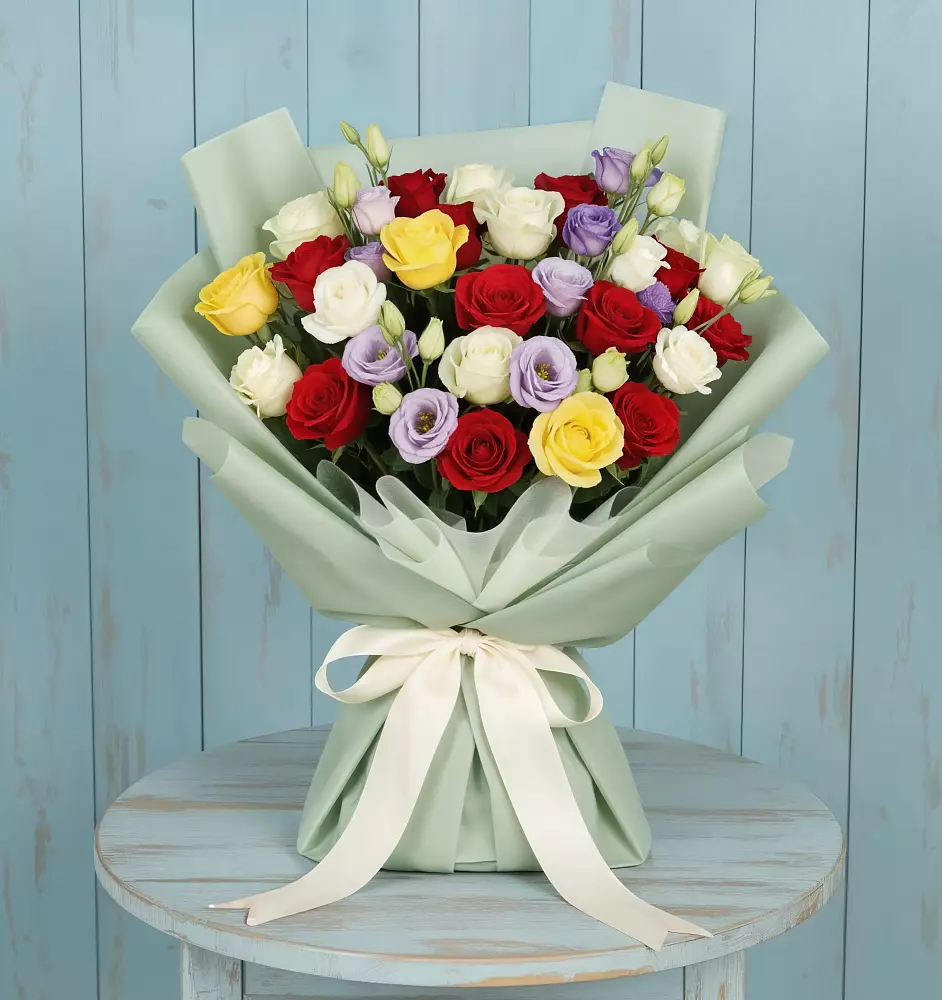 Букет цветов из: Розы в Сычево