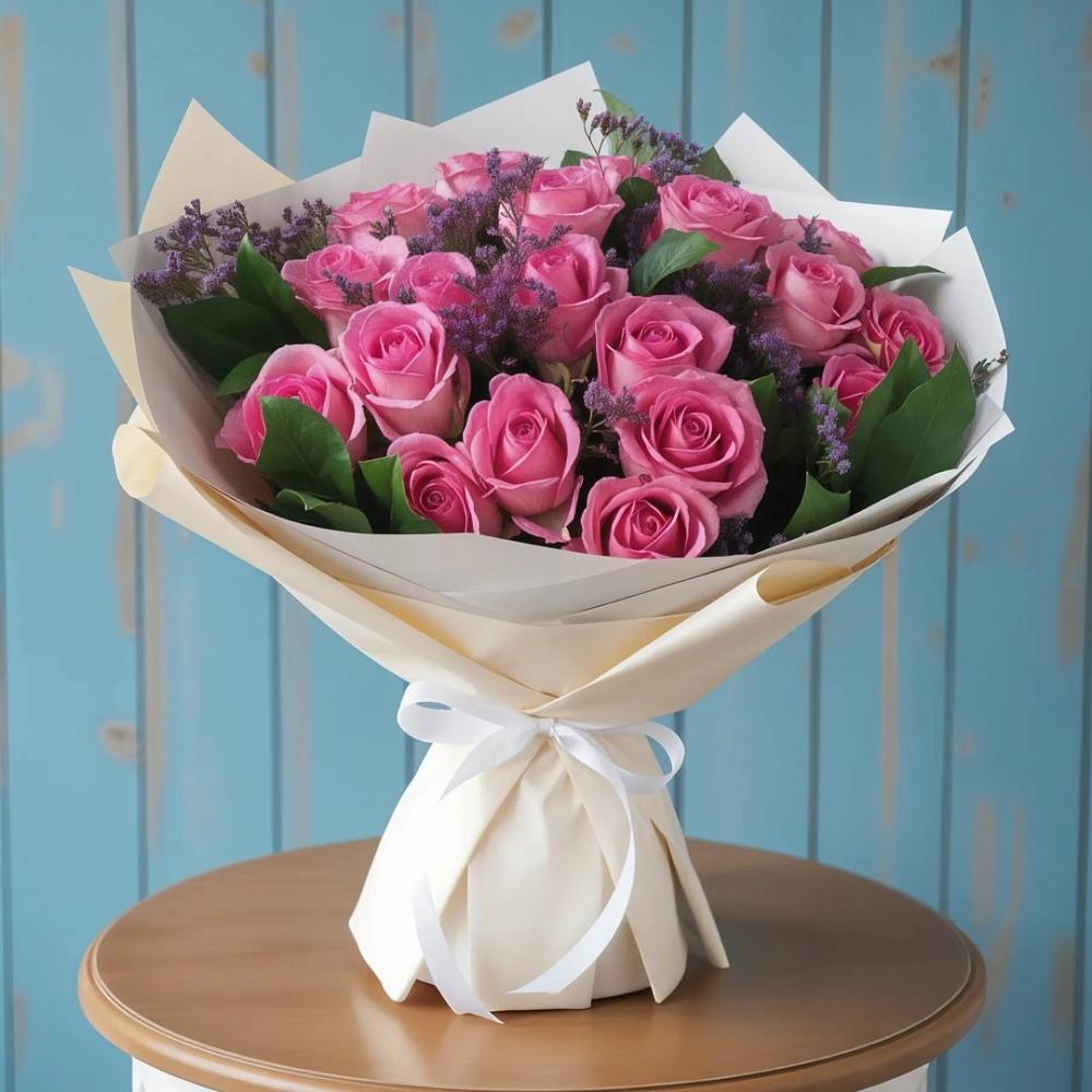 Букет цветов из: Розы в Сычево