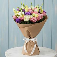 Букет цветов из:  Лизиантусы #REPLACE_PRED# Сычево