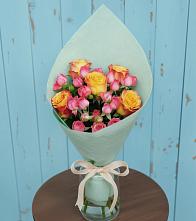 Букет цветов из:  Розы в Сычево